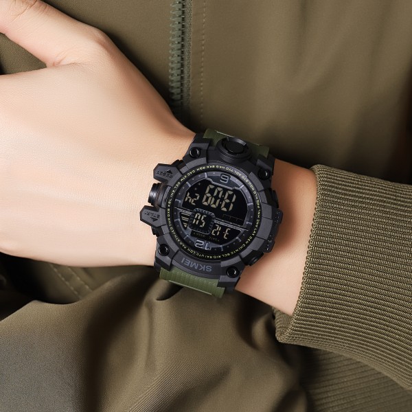 Годинник наручний Skmei 2245AG Army Green