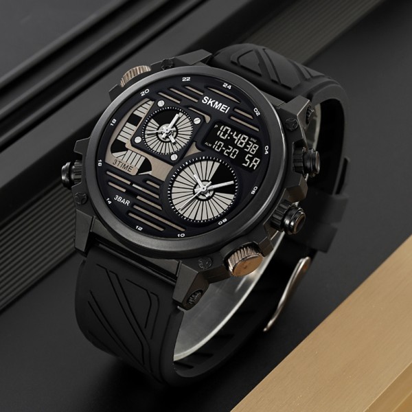 Годинник наручний Skmei 2202PBK Black