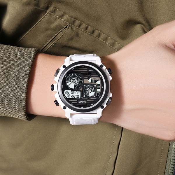 Годинник наручний Skmei 2202PWT White