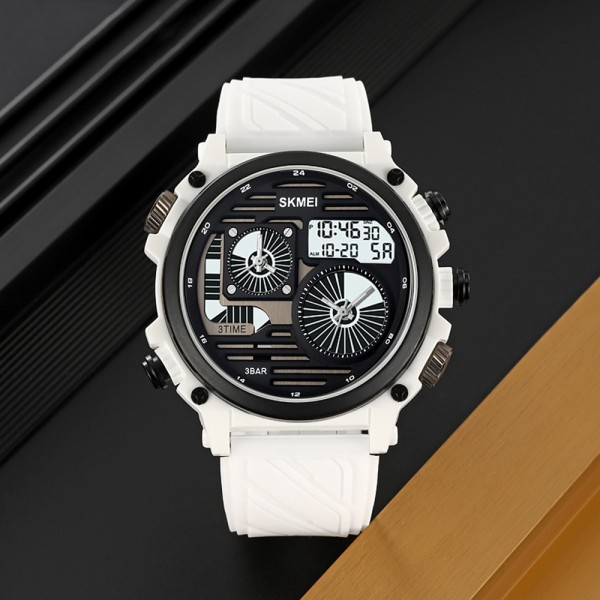 Годинник наручний Skmei 2202PWT White
