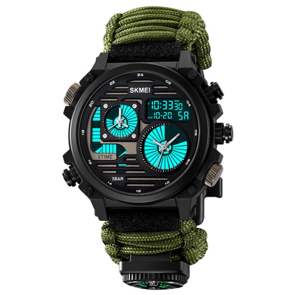 Годинник наручний Skmei 2202NAG Army Green