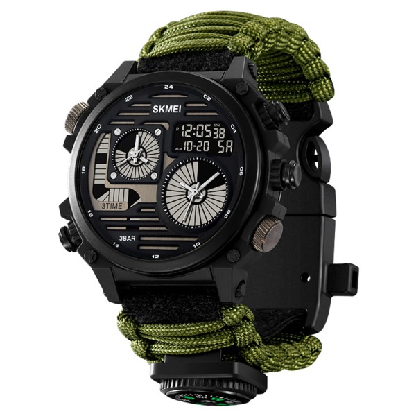 Годинник наручний Skmei 2202NAG Army Green