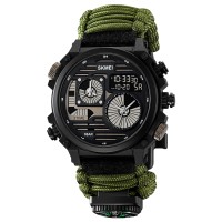 Годинник наручний Skmei 2202NAG Army Green