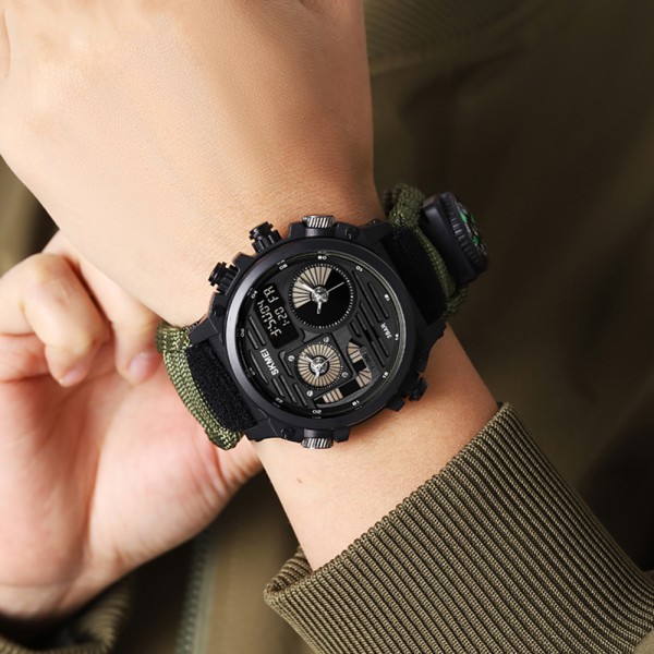 Годинник наручний Skmei 2202NAG Army Green