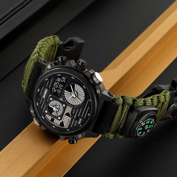 Годинник наручний Skmei 2202NAG Army Green