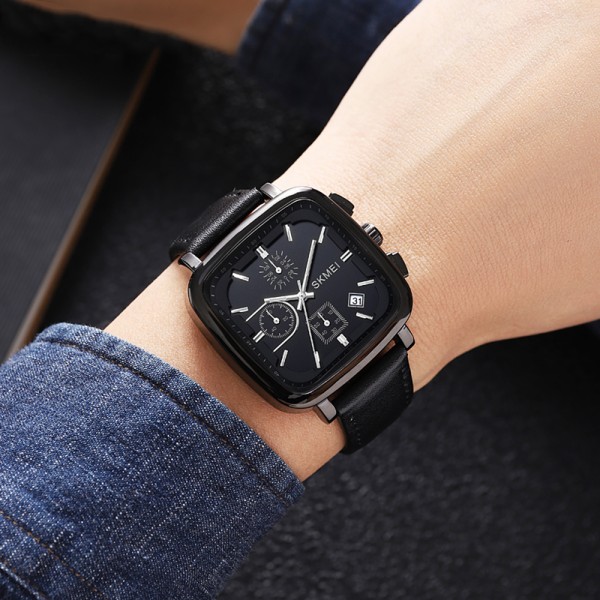 Годинник наручний Skmei 2182BKSI Black-Silver