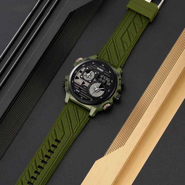 Годинник наручний Skmei 2202PAG Army Green