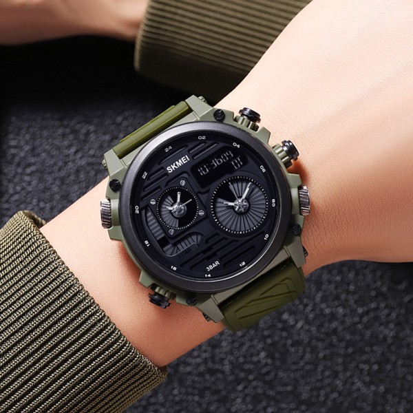 Годинник наручний Skmei 2202PAG Army Green
