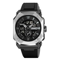 Годинник наручний Skmei 2272SIBK Silver-Black
