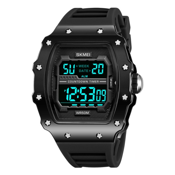 Годинник наручний Skmei 2296BTBKBK Bright Black
