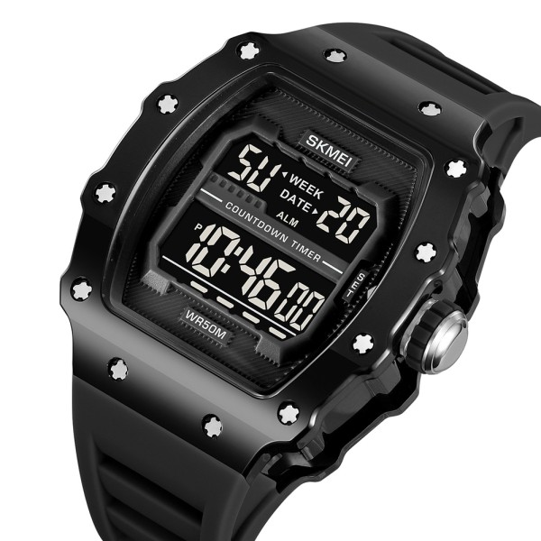 Годинник наручний Skmei 2296BTBKBK Bright Black