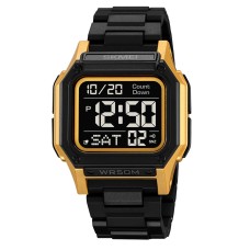 Годинник наручний Skmei 2264BKGDBK Black-Gold-Black