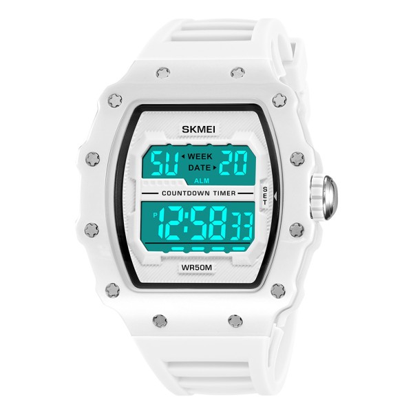 Годинник наручний Skmei 2296WT White