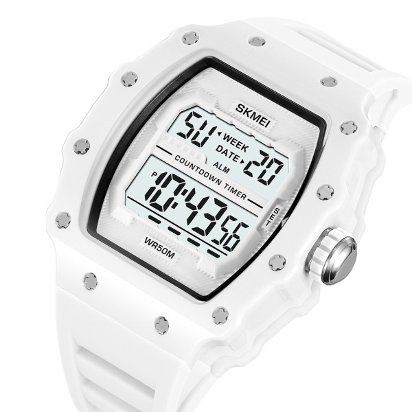 Годинник наручний Skmei 2296WT White
