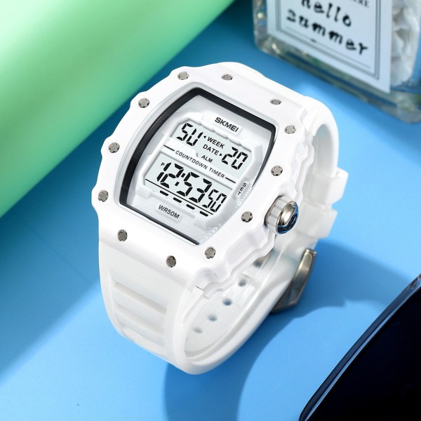 Годинник наручний Skmei 2296WT White