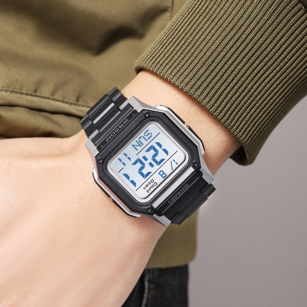 Годинник наручний Skmei 2264BKSIWT Black-Silver-White