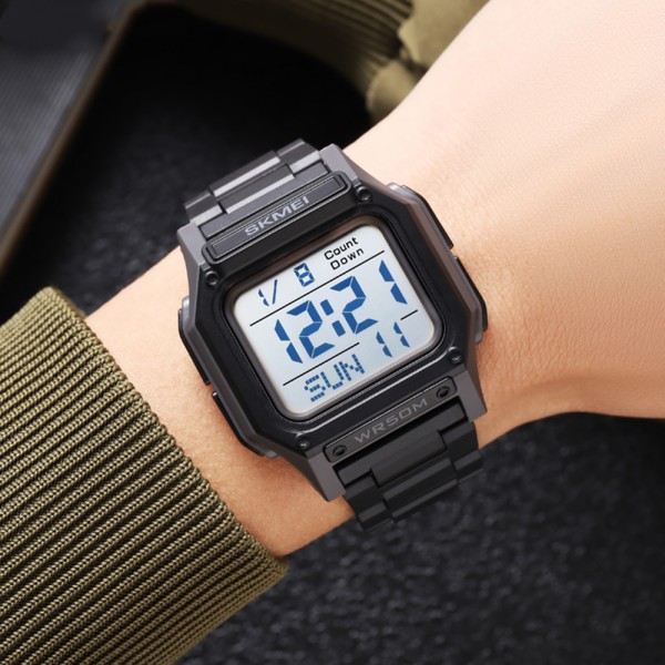 Годинник наручний Skmei 2264BKGYWT Black-Grey-White