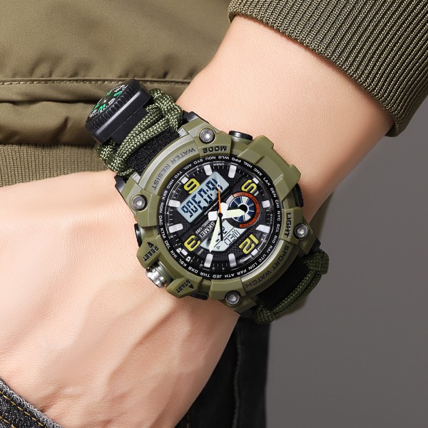 Годинник наручний Skmei 1283NAG Army Green