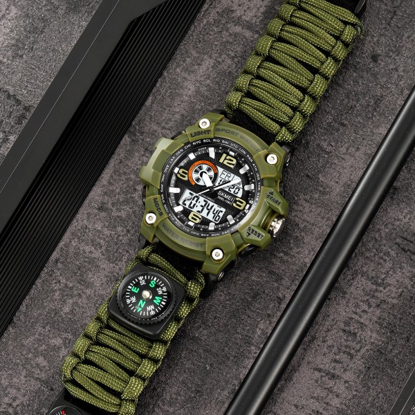 Годинник наручний Skmei 1283NAG Army Green