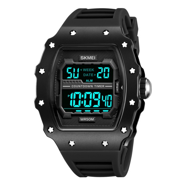 Годинник наручний Skmei 2296MTBKBK Matte Black