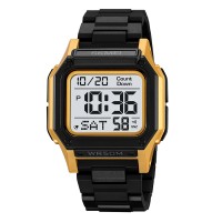 Годинник наручний Skmei 2264BKGDWT Black-Gold-White