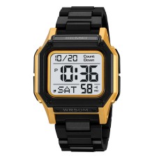 Годинник наручний Skmei 2264BKGDWT Black-Gold-White