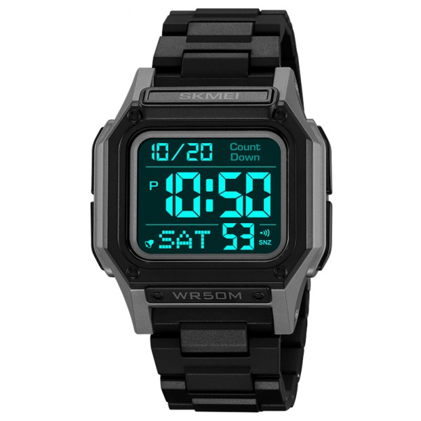 Годинник наручний Skmei 2264BKGYBK Black-Grey-Black