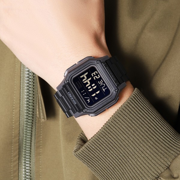 Годинник наручний Skmei 2264BKGYBK Black-Grey-Black