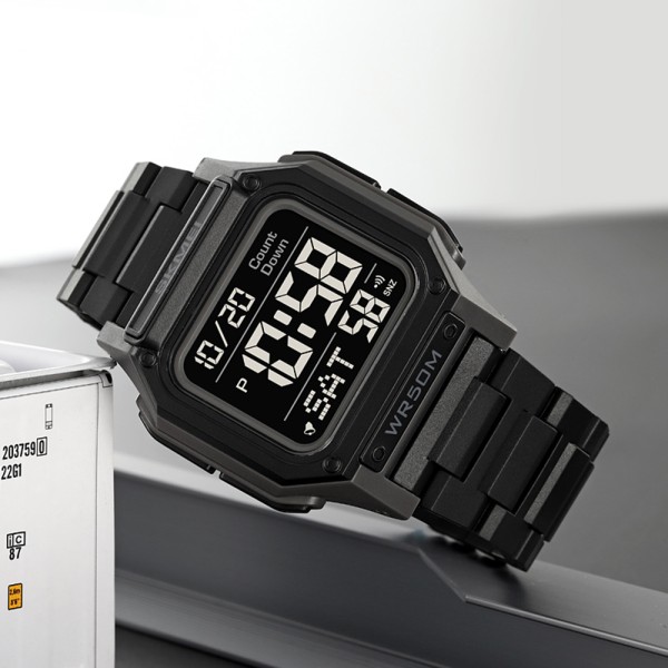 Годинник наручний Skmei 2264BKGYBK Black-Grey-Black