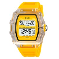 Годинник наручний Skmei 2296WTYL White-Yellow