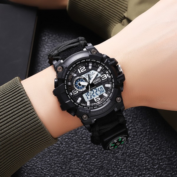 Годинник наручний Skmei 1283NBK Black