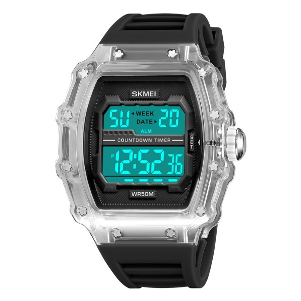 Годинник наручний Skmei 2296WTBK White-Black