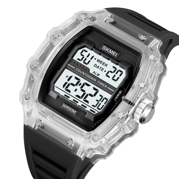 Годинник наручний Skmei 2296WTBK White-Black