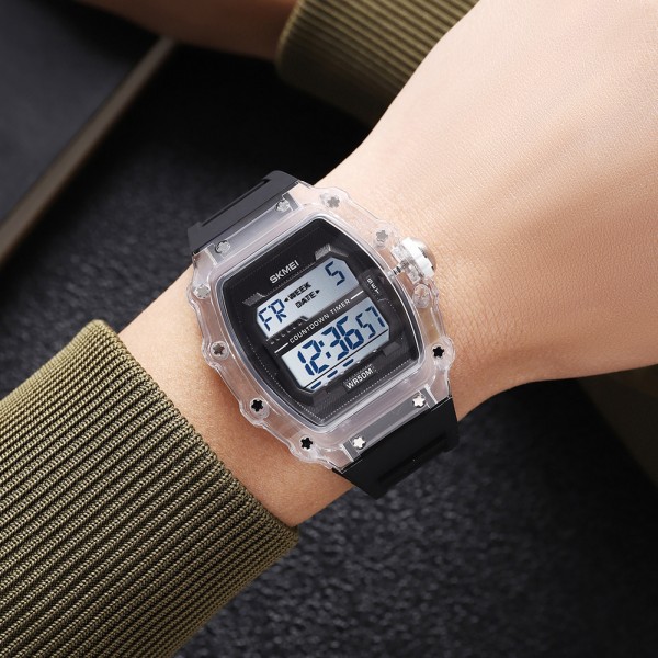 Годинник наручний Skmei 2296WTBK White-Black