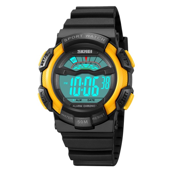 Годинник наручний Skmei 2153BKYL Black-Yellow