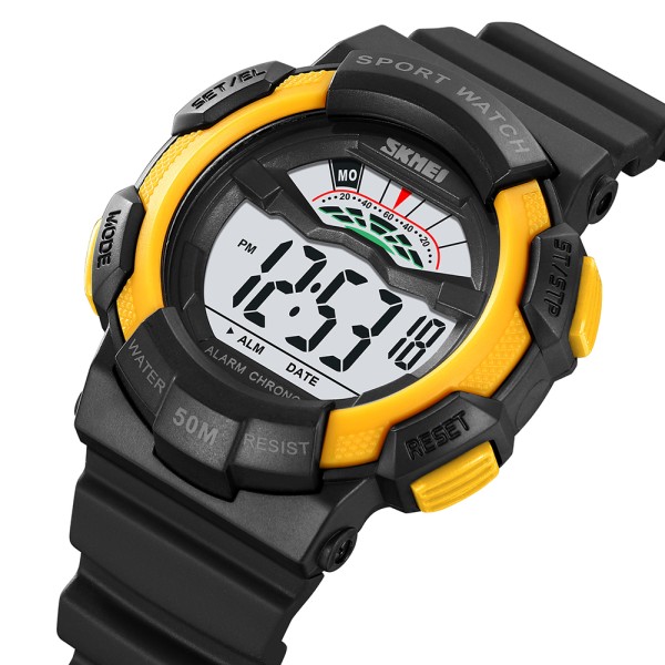 Годинник наручний Skmei 2153BKYL Black-Yellow