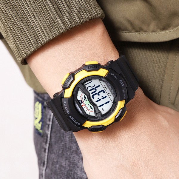 Годинник наручний Skmei 2153BKYL Black-Yellow