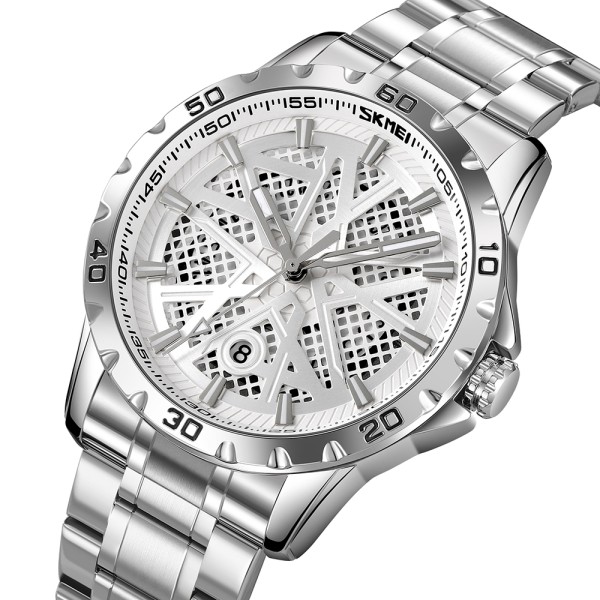 Годинник наручний Skmei 9337SISI Silver