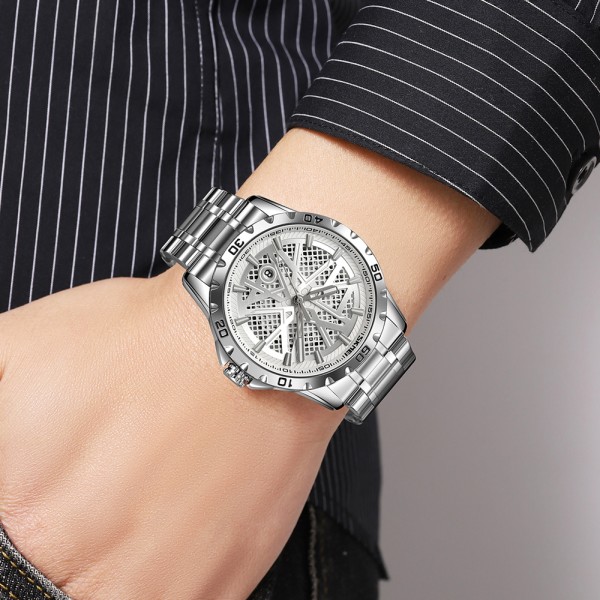 Годинник наручний Skmei 9337SISI Silver