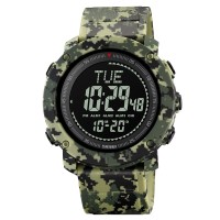 Годинник наручний Skmei 2095CMGN Camo Green Compass