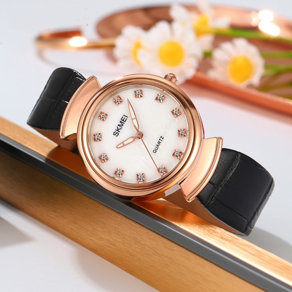 Годинник наручний Skmei 2165RGWTBK Rose Gold-White-Black