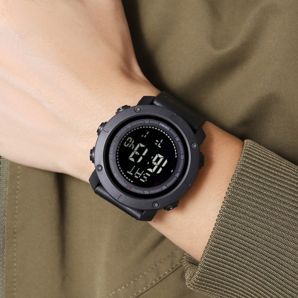 Годинник наручний Skmei 2095BK Black Compass