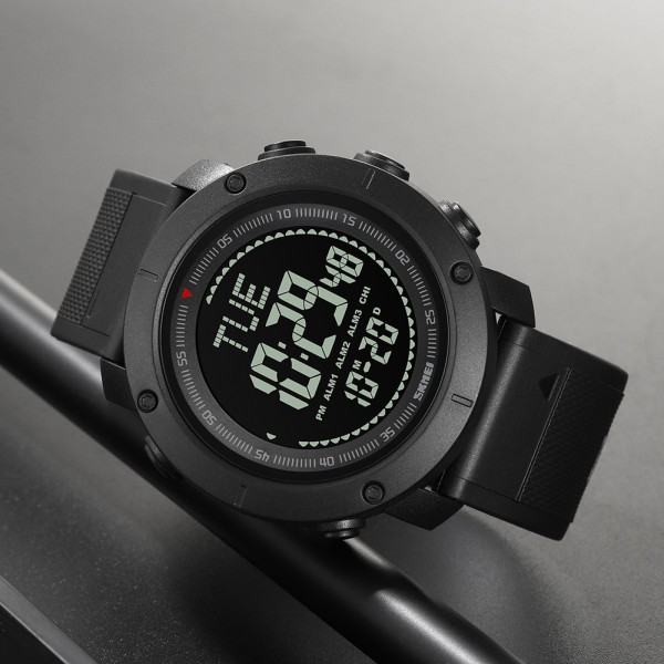 Годинник наручний Skmei 2095BK Black Compass