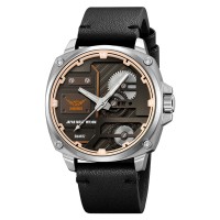Годинник наручний Skmei 2289SIBK Silver-Black