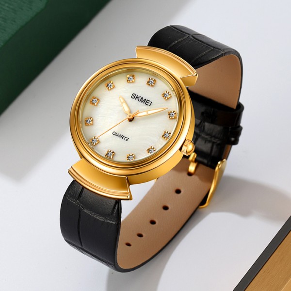 Годинник наручний Skmei 2165GDWTBK Gold-White-Black