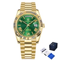 Годинник наручний Pagani Design PD-1783 Gold-Green