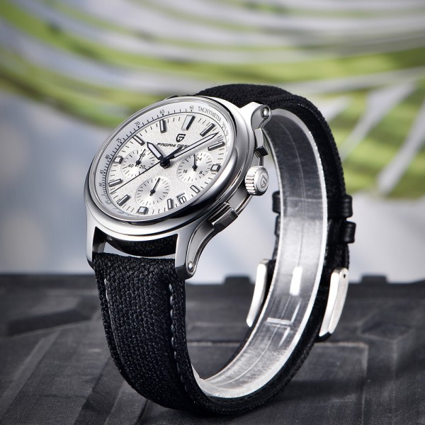 Годинник наручний Pagani Design PD-1781 Black-Silver-White