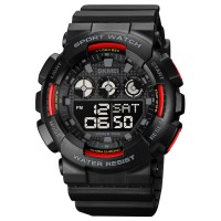 Годинник наручний Skmei 1857RD Black-Red