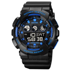 Годинник наручний Skmei 1857BU Black-Blue