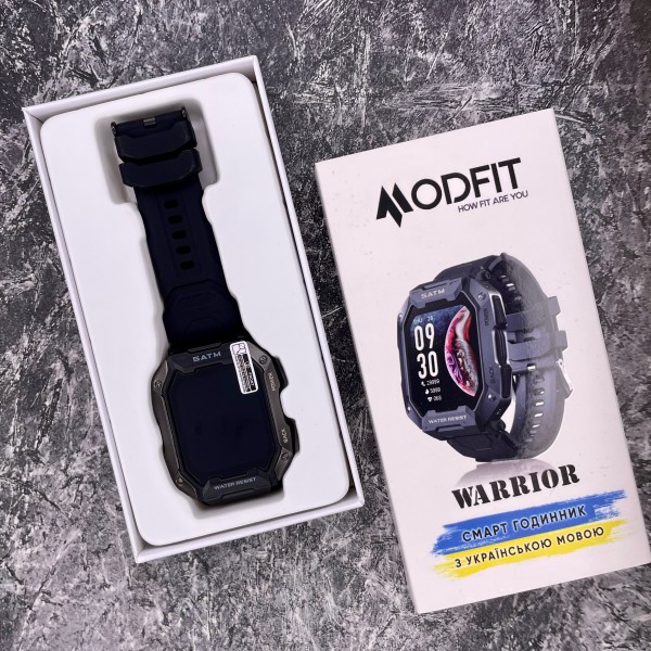 Смарт-годинник Modfit Warrior All Black